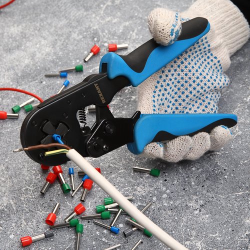 Кримпер HT-8164 для обжима штыревых наконечников 6.0-16.0 кв мм 2