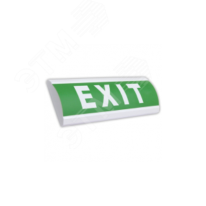 Оповещатель световой ЛЮКС-24 Exit (зеленый) (ЛЮКС-24 EXIT) - ЭиА