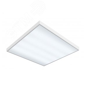 Светильник светодиодный ЛУЧ-4х8 LED (типа Армстронг 595х595 32вт 4250Лм 5700К IP20 микропризма) (ЛУЧ-4х8 LED) - ЭиА