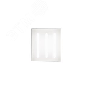 Светильник светодиодный ЛУЧ-3х8 LED Мини (типа Грильято белый 285х315х40 11вт 1190Лм 5700К IP20 микропризма ) (0746910577) - Электротехника и Автоматика