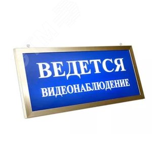 Табло ПРЕСТИЖ-24 ПРЕМИУМ Д Выход (зелёный) рамка серебро