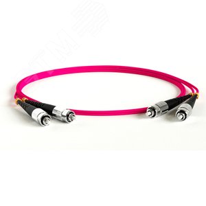 Патч-корд волоконно-оптический FC-D2-504-FC/AR-FC/PR-H-3M-LSZH-MG MM 50/125 (OM4) (504-FC/AR-FC/PR-H-3M-MG) - Hyperline