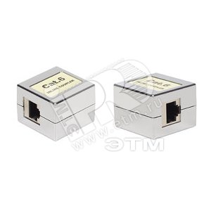 Адаптер проходной RJ-45(8p8c) категория 6 - Hyperline