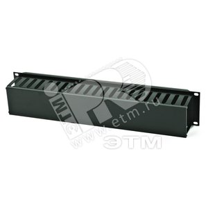 Организатор кабельный с пластиковыми кольцами и крышкой 19 2U (16487) - Hyperline