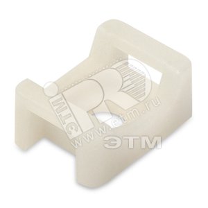 Площадка под винт 14.9x9.5мм (д.4.5мм) для стяжки (100 шт) (17262) - Hyperline