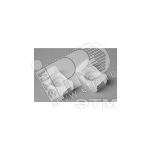 Площадка под винт 21.9x15.9мм (д. 5мм) для стяжки (100 шт) | 17263 | Hyperline - Hyperline