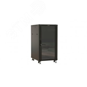Hyperline TTBR-4261-AS-RAL9004 Шкаф напольный 19-дюймовый, 42U, 2055х600х1000 мм (ВхШхГ) | 537185 | Hyperline - Hyperline