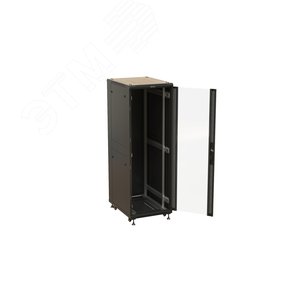 Hyperline TTBR-3268-AS-RAL9004 Шкаф напольный 19-дюймовый, 32U, 1610x600х800 мм (ВхШхГ),  | 537165 | Hyperline - фото 2