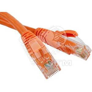 Патч-корд U/UTP, Cat.5е (100% Fluke Component Tested), 1.5 м, оранжевый | 229958 | Hyperline - Hyperline