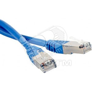 Патч-корд реверсивный F/UTP экранированный категория 5e LSZH серый (15м) (230393)