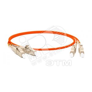 Патч-корд волоконно-оптический (шнур) MM 50/125 LC-LC duplex LSZH 7 м (239954)