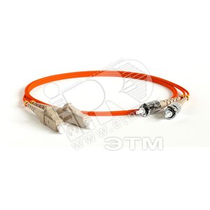 Патч-корд волоконно-оптический (шнур) MM 50/125 ST-LC duplex LSZH (20м) (244044)