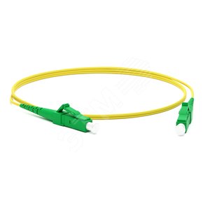 Патч-корд волоконно-оптический (шнур) SM 9/125 (OS2) FC/UPC-SC/APC 2.0 мм simplex LSZH 1 м (248422)