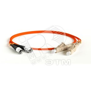 Патч-корд волоконно-оптический (шнур) MM 50/125 FC-LC duplex LSZH (20м) (247604)