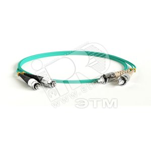 Патч-корд волоконно-оптический (шнур) MM 50/125(OM3) FC-ST duplex LSZH (10м) (247698)