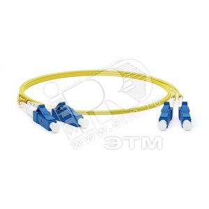 Патч-корд волоконно-оптический (шнур) SM 9/125 (OS2) LC/APC-LC/UPC duplex LSZH 2 м (248990)