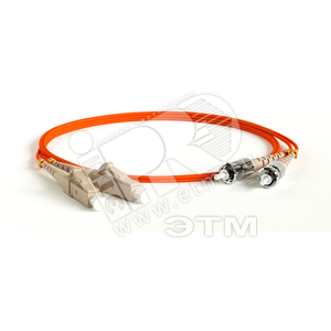 Патч-корд волоконно-оптический (шнур) MM 50/125 ST-LC duple* LSZH 3 м (27935)