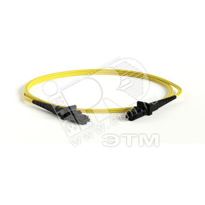 Патч-корд волоконно-оптический (шнур) SM 9/125 (OS2) MTRJ-MTRJ duple* LSZH 3 м - Hyperline