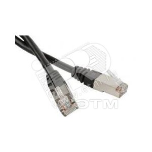 Патч-корд F/UTP экранированный категория 5е LSZH синий (5м) (30993) - Hyperline