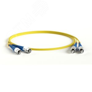 FC-D3-9-FC/UR-FC/UR-H-20M-PVC-YL Патч-корд волоконно-оптический (шнур) SM 9/125 (9-FC/UR-FC/UR-H-20M-YL) - Hyperline