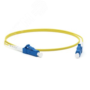 FC-S2-9-LC/UR-LC/UR-H-1.5M-LSZH-YL Патч-корд волоконно-оптич. (шнур) SM 9/125 (OS2), LC/UPC-LC/UPC, 2.0 мм, simplex, LSZH, 1.5 м | 357399 | Hyperline - Hyperline