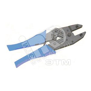 Инструмент обжимной для разъемов RJ-45 (подходит для Hyperline PLUG-8P8C-UV-C6-TW-SH) - Hyperline