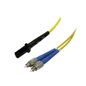 Патч-корд волоконно-оптический (шнур) SM 9/125 (OS2) ST/UPC-SC/UPC 2.0 мм duplex LSZH 25 м