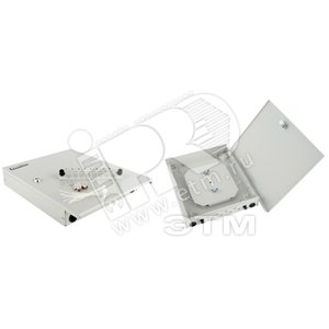 Бокс оптический настенный на 8 портов SC duple* LC ST FC (40198) - Hyperline