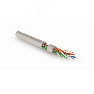 Кабель витая пара UUTP4-C5E-S24-IN-LSLTX-GY-305 (305 м) неэкранированная U/UTP (426001) - Hyperline
