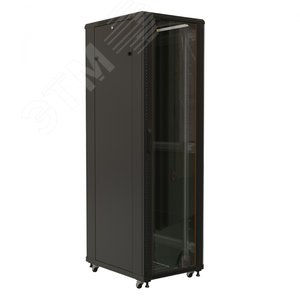 Шкаф напольный 19-дюймовый, 42U, 2055x800х450 мм, черн. (разобранный) | 426194 | Hyperline - Hyperline