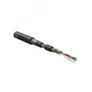 Кабель PFDP-SF-1x2x22/7-ARM/W-SHF1/SHF2-BK (500 м)  для шины PROFIBus-DP, 1x2x22 (PFDP-SF-1x2x22/7-ARM/W-) - Hyperline