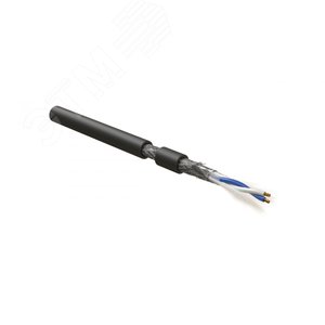 Кабель интерфейса RS-485, экранир. SF/UTP, 2 пары 24 G, 2х2х0,61 мм, многопроволочные жилы (patch) 7х0.20 мм, -40°C - +80°C. | 444098 | Hyperline - Hyperline