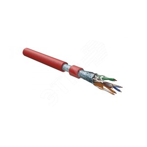 Кабель FUTP4-C5E-S24-IN-LSLTX-RD-305 (305 м) витая пара F/UTPкатегория 5e4пары - Hyperline
