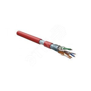 Кабель FUTP4-C5E-S24-IN-LSZH-RD-305 (305 м) витая пара F/UTPкатегория 5e4 пары - Hyperline
