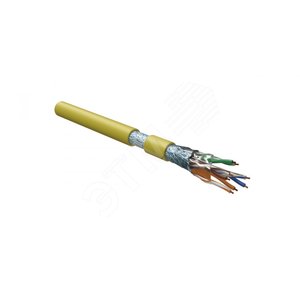 Кабель FUTP4-C5E-S24-IN-LSZH-YL-305 (305 м) витая пара F/UTPкатегория 5e4 пары - Hyperline