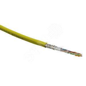 Кабель SFUTP4-C5E-S24-IN-LSZH-YL-305 (305 м) витая паракат.5e 4 пары (24 AWG) - Hyperline