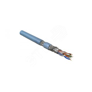 Кабель SFUTP4-C5E-P26-IN-LSZH-BL-305 (305 м) витая пара экранированнаякат.5e - Hyperline