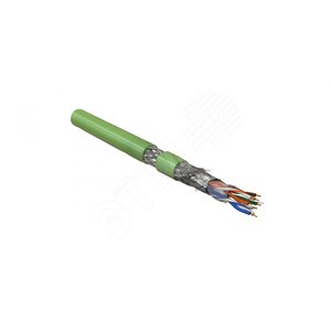 Кабель SFUTP4-C5E-P26-IN-LSZH-GN-305 (305 м) витая пара экранированнаякат.5e - Hyperline