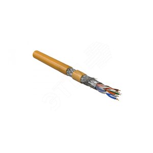 Кабель SFUTP4-C5E-P26-IN-LSZH-OR-305 (305 м) витая пара экранированнаякат.5e - Hyperline