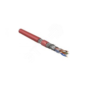 Кабель SFUTP4-C5E-P26-IN-LSZH-RD-305 (305 м) витая пара экранированнаякат.5e - Hyperline