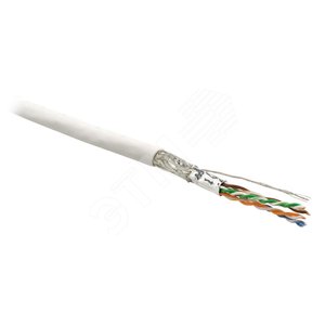 Кабель SFUTP4-C6-P26-IN-LSZH-WH-500 (500м)витая пара экраниров SF/UTPкат.6 - Hyperline
