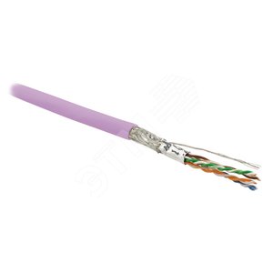 Кабель SFUTP4-C6-P26-IN-LSZH-PK-500 (500м)витая пара экраниров SF/UTPкат.6 - Hyperline