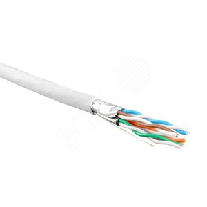 Кабель UFTP4-C6-S23-IN-LSZH-WH-500 (500 м) витая пара экранир U/FTPкат.6 4 пары - Hyperline