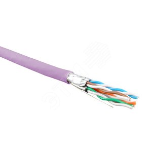Кабель UFTP4-C6-S23-IN-LSZH-PK-500 (500 м) витая пара экранир U/FTPкат.6 4 пары - Hyperline