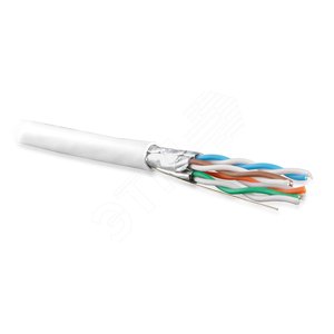 Кабель UFTP4-C6A-S23-IN-LSZH-WH-500 (500 м)витая пара U/FTPкат.6a(10GBE)4 пары - Hyperline