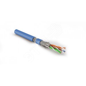Кабель SFTP4-C7-P26-IN-LSZH-BL-500 (500 м) витая параэкранированная S/FTPкат.7 - Hyperline