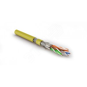 Кабель SFTP4-C8.1-S23-IN-LSZH-YL-500 (500 м) витая пара экраниров.S/FTPкат.8.1 - Hyperline