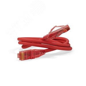 Патч-корд PC-LPM-UTP-RJ45-RJ45-C5e-6M-LSZH-RD U/UTP, Cat.5e (PC-LPM-UTP-RJ45-RJ45-C5) - Hyperline