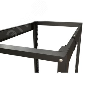 Открытая стойка 19-дюймовая (19"), 27U, высота 1401 мм, двухрамная, ширина 550 мм, глубина регулируется 600-850 мм, цвет черн. | 459603 | Hyperline - Hyperline