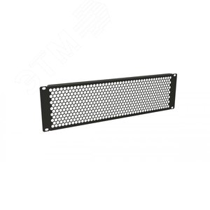 BPD-3-RAL9005 Фальш-панель перфорированная на 3U, цвет черный (RAL 9005) | 483499 | Hyperline - Hyperline